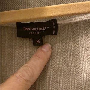 Cashmere rani arabella m oatmeal /tan color